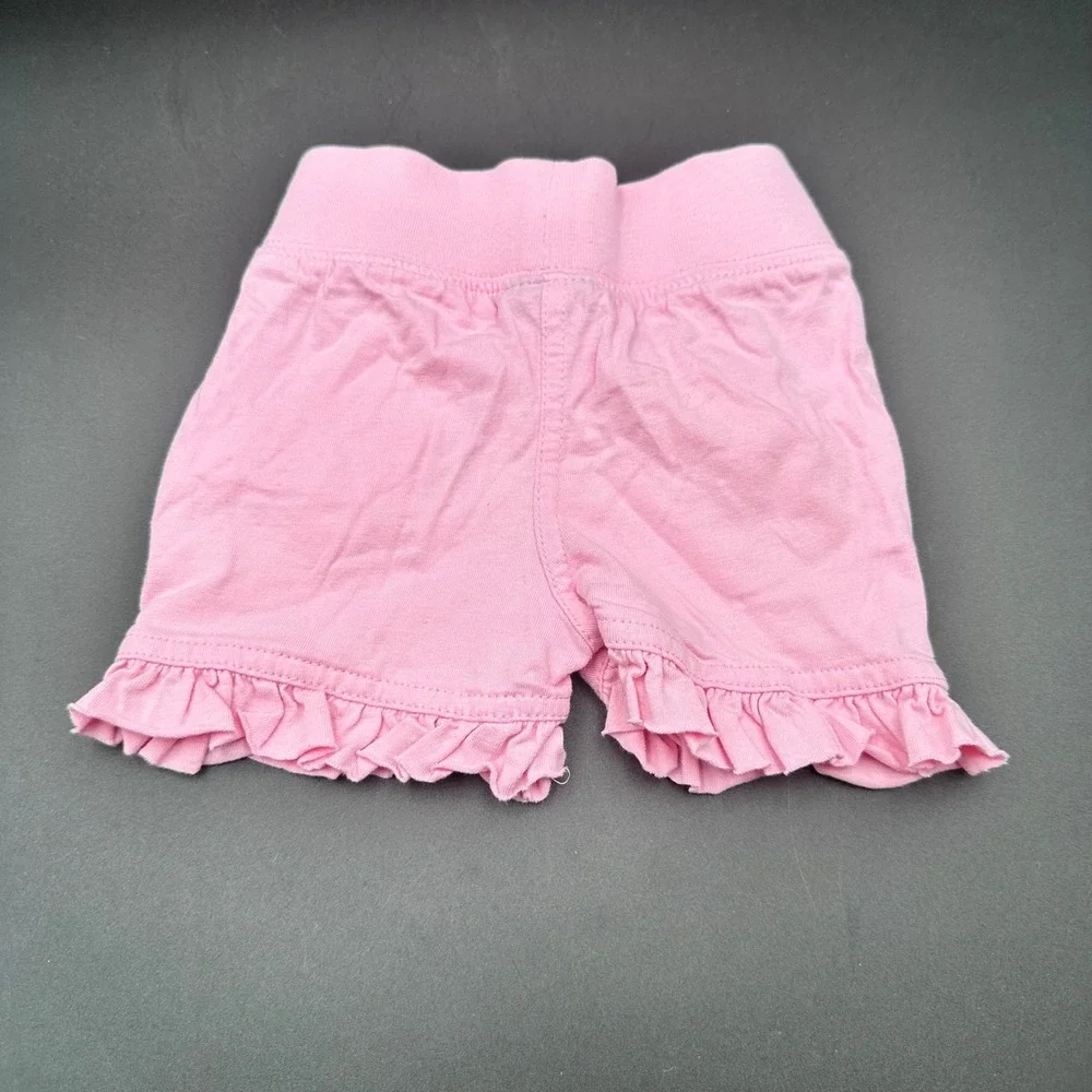 Adidas Chicago Cubs Pink Ruffle Shorts Baby‎ Girl 0-3 Months Infant